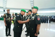 Kepala Staf Kodam XIV/Hasanuddin Berganti