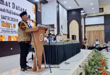 PPIH Debarkasi Makassar Memulangkan Jemaah Haji Kloter 6