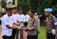 Perkuat Integritas Personel, Sipropam Polres Maros Laksanakan Gaktiblin