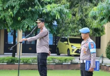Apel Pimpinan Polres Maros, Wakapolres Ingatkan Pentingnya Pelayanan Responsif