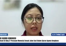 Harmonisasi Qi Qing Sesuai Jalan Suci dalam Ajaran Agama Konghu
