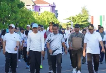 Bupati Natsir Ali Apresiasi Perhatian Gubernur di Jalan Santai Anti Mager
