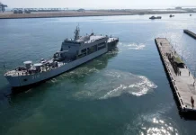 KRI Teluk Kupang-519 Lajutkan Misi Menjaga NKRI