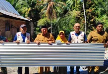 BAZNAS dan BPBD Serahkan Bantuan Korban kebakaran di Kaburu