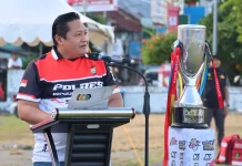 Turnamen Sepakbola Kapolres Selayar Cup II 2026 Resmi Dibuka