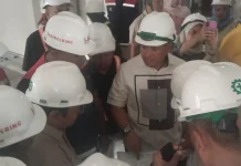 Komisi C DPRD Sulsel Tinjau Rehab Gedung Tower