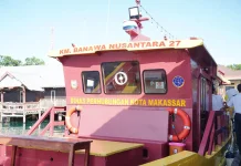 Warga Pulau Sangkarrang Sambut Antusias Kehadiran Pete-pete Laut