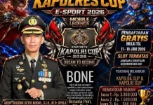 Hari Bhayangkara Ke-80, Polres Bone Adakan Turnamen E-Sport