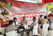 Sambut HUT Bhayangkara ke-80 Sidokkes Polres Gowa Gelar Bakti Kesehatan Personel