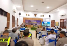 Kasat Lantas Polres Gowa Hadiri Rakor Zero Over Dimensi dan Over Loading