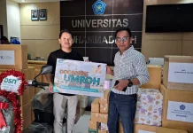 Ribuan Peserta Meriahkan Jalan Sehat Milad Unismuh Makassar ke-63