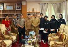 Bupati Lutra Apresiasi Pelajar Peraih Emas Kejuaraan Pencak Silat Nasional