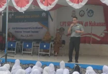 Kemenkum Sulsel Edukasi Pelajar SMPN 48 Makassar Bangun Iklim Sekolah yang Aman