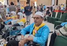 Jalani Ibadah Haji dengan Lancar, Jemaah Disabilitas Asal Bone Puji Pelayanan PPIH