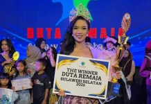 Mahasiswi Unibos Raih Duta Remaja Sulsel 2026