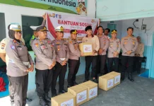 HUT Bhayangkara Ke-80, Polres Parepare Salurkan Bantuan Sosial ke Masyarakat