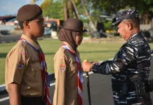 Dankodaeral VI Buka Perkemahan Persami KKRI