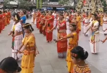 Sukses Pukau Pengunjung, Tari Massal Pa’gellu Tua Awali Toraya Ma’gellu 2026