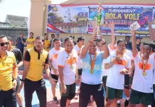 Kompak dan Tangguh, Sat Intelkam Polres Maros Raih Juara Voli Kapolres Cup