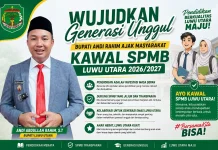 Wujudkan Generasi Unggul, Bupati Andi Rahim Ajak Masyarakat Kawal SPMB di Lutra