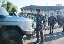 Dankodaeral VI Serahkan 11 Kendaraan Dinas