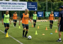 Walking Football Siap Meriahkan Forkot Makassar