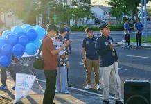 Jalan Sehat dan Bersih Pantai Warnai Dies Natalis ke 46 Tahun Poltekpel Barombong