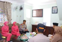 HUT Bhayangkara ke-80, Polda Sulsel Anjangsana ke Purnawirawan