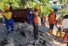Pemkot Makassar Benahi Trotoar dan Drainase Bulogading Pascapenertiban PKL