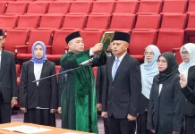 Sebanyak 14 Pejabat Lingkup Universitas Negeri Makassar Resmi Dilantik