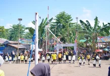 Turnamen Voli Larandu Cup 2026 Ditutup, Bupati Luwu Janjikan Lapangan Permanen