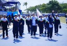 Pangkep Unjuk Gigi di Porsenijar PGRI Sulsel, Target Juara Umum