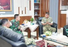 Inspektorat TNI Angkatan Darat lakukan Kunjungan di Kodam XIV/Hasnauddin