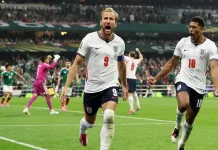 Inggris Singkirkan Meksiko, Lolos ke Perempat Final