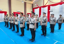 Kapolda Sulsel Lantik Pejabat Utama Polresta Gowa