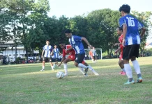 Laga Perdana Walikota CUP, PSAL Kodaeral VI Vs Nai'na FC Menang 7-0