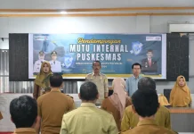 Dinas Kesehatan Sinjai Laksanakan Pendampingan Mutu Internal Puskesmas