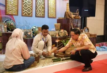 Dukungan PT Vale Buka Pasar Kerajinan di Ajang Dekranas