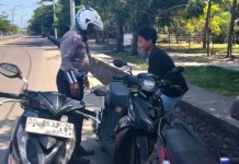 Satlantas Bulukumba Amankan Dua Motor Diduga Balap Liar