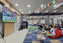 Peserta Apresiasi Nobar Piala Dunia yang Digelar BBPSDM Komdigi Makassar