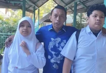 Bupati Sidrap Antar Anak Sambut Hari Pertama Sekolah