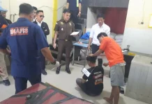 Kasus Suami Bunuh Istri, Polsek Tamalate Lakukan Rekonstruksi TKP