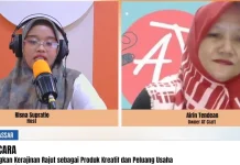 UMKM Bicara bahas Kerajinan Rajut sebagai Produk Kreatif dan Peluang Usaha
