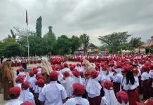 Hari Pertama Masuk Sekolah, Kepala SD Katokkoan Tekankan Stop Bullying