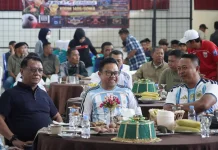 Ratusan Warga Antusias Ikuti Nobar Piala Dunia di Kodim 1409/Gowa