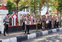 Plh. Kapolresta Gowa Pimpin Pengamanan Gabungan di Kantor DPRD
