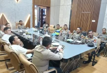 Polresta Gowa Ikuti Evaluasi dan Peluncuran Program Quick Wins Polri