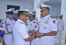 Perwira Menengah Jajaran Kodaeral VI Resmi Berganti