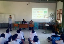 Ratusan Pelajar SMK Kebangsaan Maros Deklarasikan Perang Melawan Narkoba