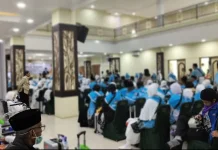 Perjalanan Haji Embarkasi Makassar Lancar dari Pengawasan Penerbangan